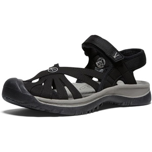 image:imageKEEN Womens Rose Casual Closed Toe SandalsBlackNeutral Gray
