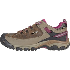 image:imageKEEN Womens Targhee 3 Low Height Waterproof Hiking ShoesWeissBoysenberry