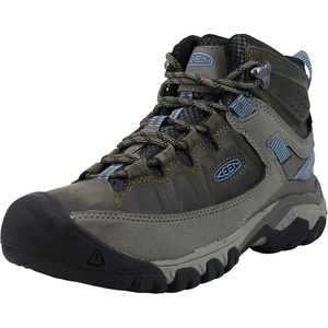image:imageKEEN Womens Targhee III Mid Height Waterproof Hiking BootDark OliveAtlantic Blue