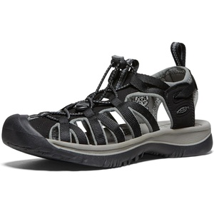 image:imageKEEN Womens Whisper Closed Toe Durable Comfortable Easy On Washable Adventure SandalsBlackGargoyle