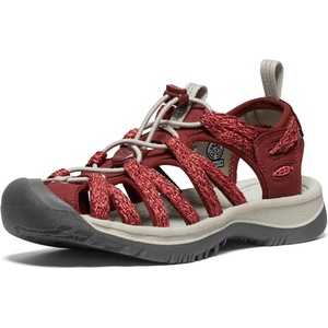 image:imageKEEN Womens Whisper Closed Toe Durable Comfortable Easy On Washable Adventure SandalsCayenneFired Brick