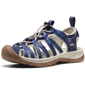 image:imageKEEN Womens Whisper Closed Toe Durable Comfortable Easy On Washable Adventure SandalsNavy Print