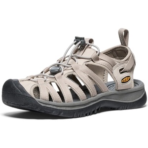 image:imageKEEN Womens Whisper Closed Toe Durable Comfortable Easy On Washable Adventure SandalsPlaza TaupeGolden Yellow