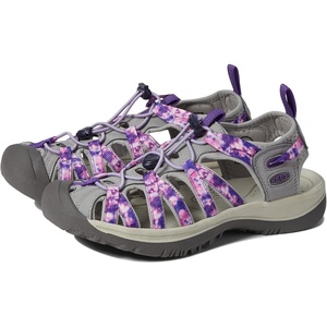image:imageKEEN Womens Whisper Closed Toe Durable Comfortable Easy On Washable Adventure SandalsTie DyeVapor