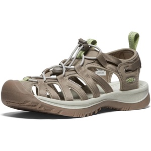image:imageKEEN Womens Whisper Closed Toe Durable Comfortable Easy On Washable Adventure SandalsTimberwolfTarragon