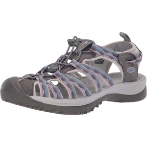 image:imageKEEN Womens Whisper Closed Toe Durable Comfortable Easy On Washable Adventure SandalsVaporLavendar Grey