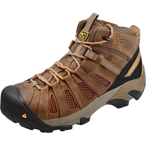 image:imageKEEN Utility Mens Flint Mid Steel Toe Work BootShitakeRust