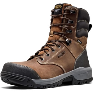image:imageKEEN Utility Evanston 8 Waterproof Work Boots Carbon ToeBisonBlack