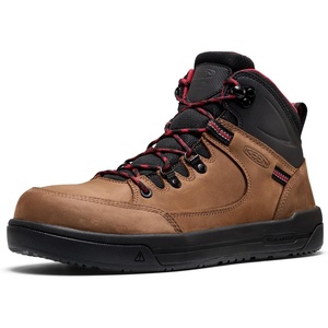 image:imageKEEN Utility Mens Gibson Hiker Mid Top Composite Toe Non Slip Work BootsBisonBlack