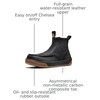 image:imageKEEN Utility Mens Gibson Chelsea Composite Toe Non Slip Pull On Work BootsBlackGum