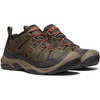 image:imageKEEN Mens Circadia Low Height Comfortable Waterproof Hiking ShoesBlack OlivePotters Clay