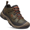 image:imageKEEN Mens Circadia Low Height Comfortable Waterproof Hiking ShoesBlack OlivePotters Clay