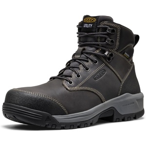 image:imageKEEN Utility Mens Evanston 6 Composite Toe Waterproof Leather Durable Construction Work BootsMagnetBlack