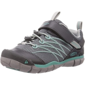 image:imageKEEN Kids Chandler CNX Hiking ShoesSteel GreyWasabi